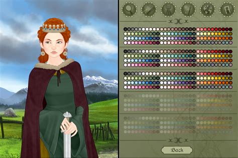 renaissance dress up game